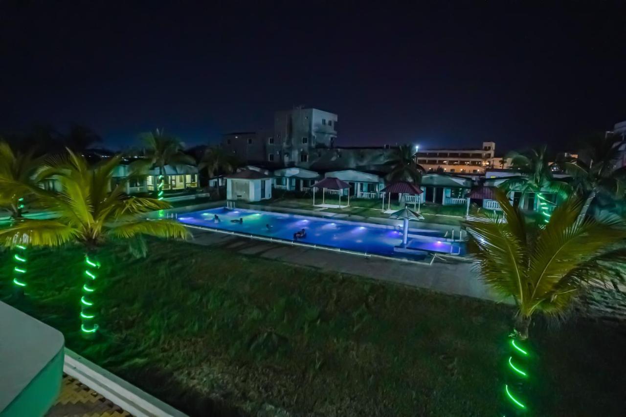 Silver Sand Eco Resort !! Beachfront !! With Biggest Pool And Huge Open Area !! Ideal For Weddings !! Couple Friendly !! Mandarmani Εξωτερικό φωτογραφία