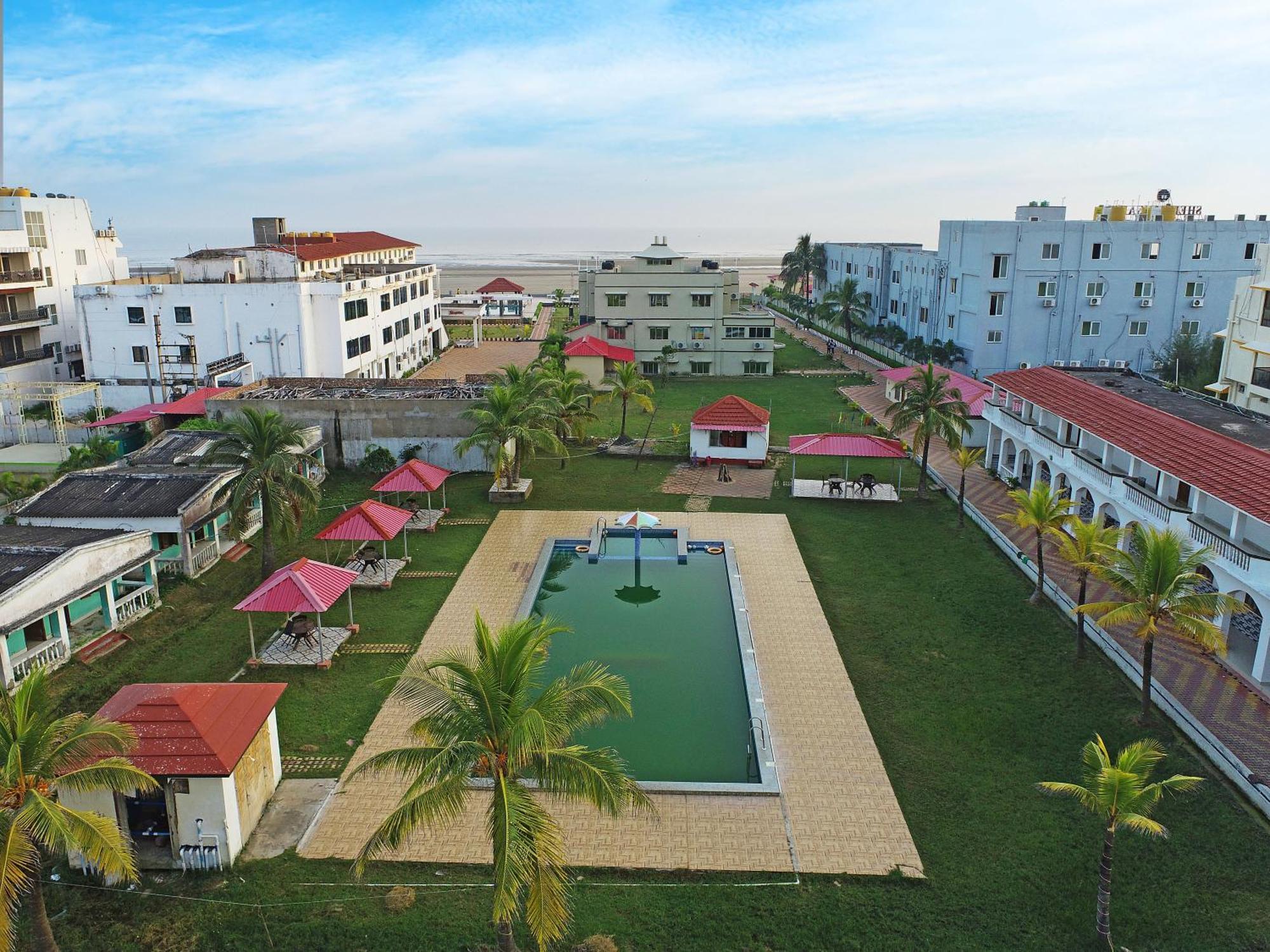 Silver Sand Eco Resort !! Beachfront !! With Biggest Pool And Huge Open Area !! Ideal For Weddings !! Couple Friendly !! Mandarmani Εξωτερικό φωτογραφία